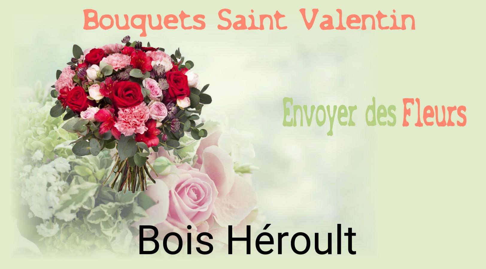 Roses de Saint-Valentin livrées à Bois-Héroult